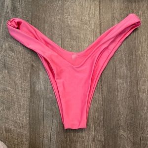 heart of sun swim hot pink bikini bottoms